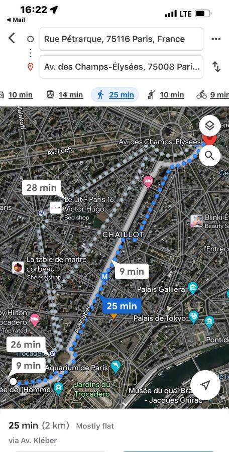 T2 Trocadero Tour Eiffel Apartment ปารีส ภายนอก รูปภาพ